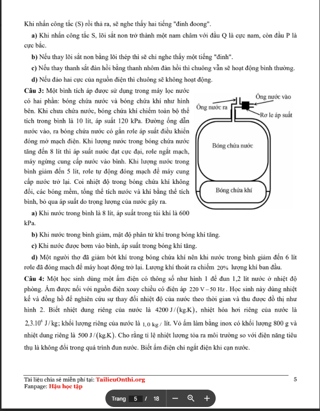 Đề thi thử Vật Lý THPT 2026 – NGUYÊN KHUYẾN – LÊ THÀNH TÔNG