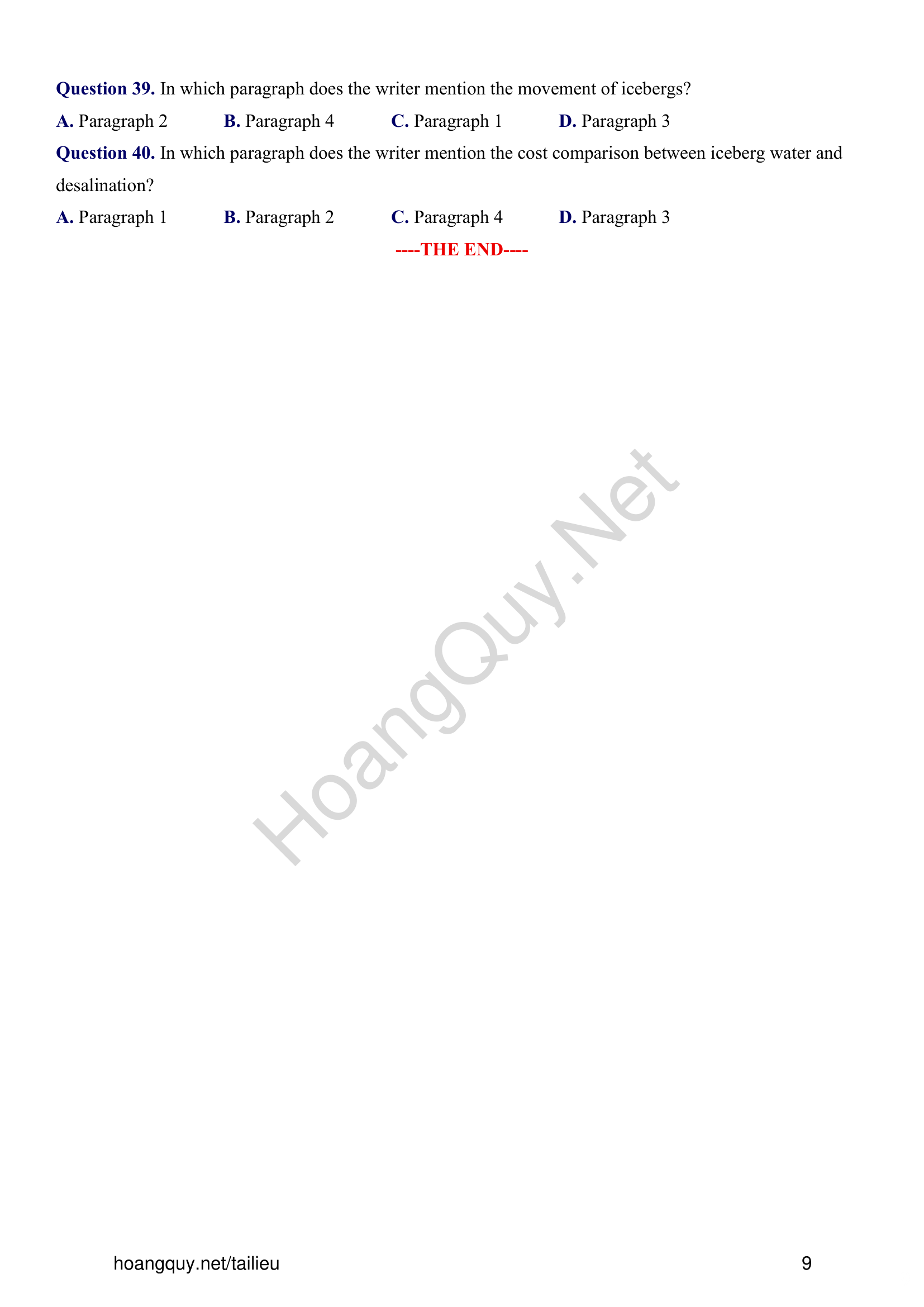 Đề thi thử Tiếng Anh THPT 2026 – Sở GD&ĐT Tuyên Quang