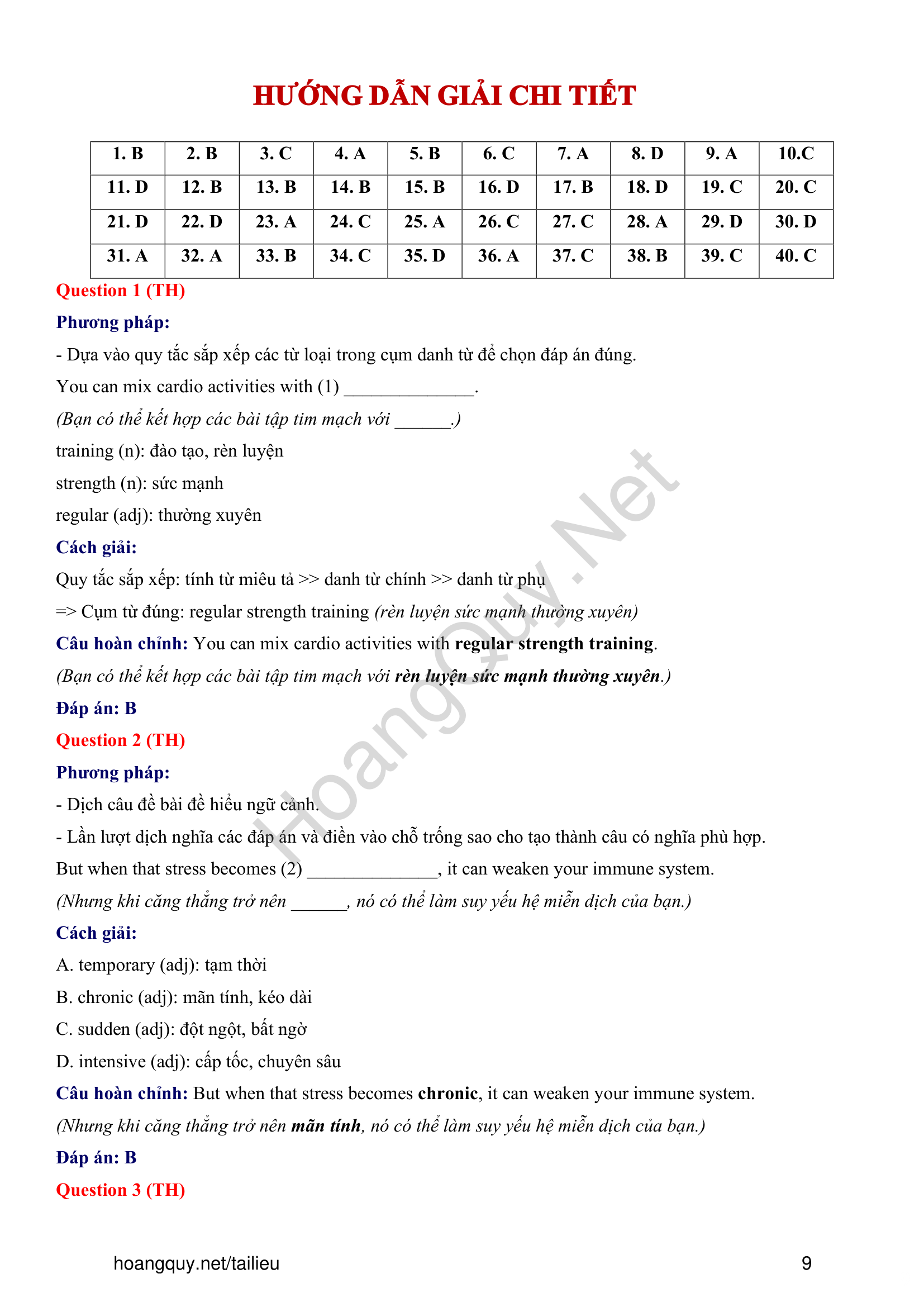 Đề thi thử Tiếng Anh THPT 2026 – Sở GDĐT Hưng Yên