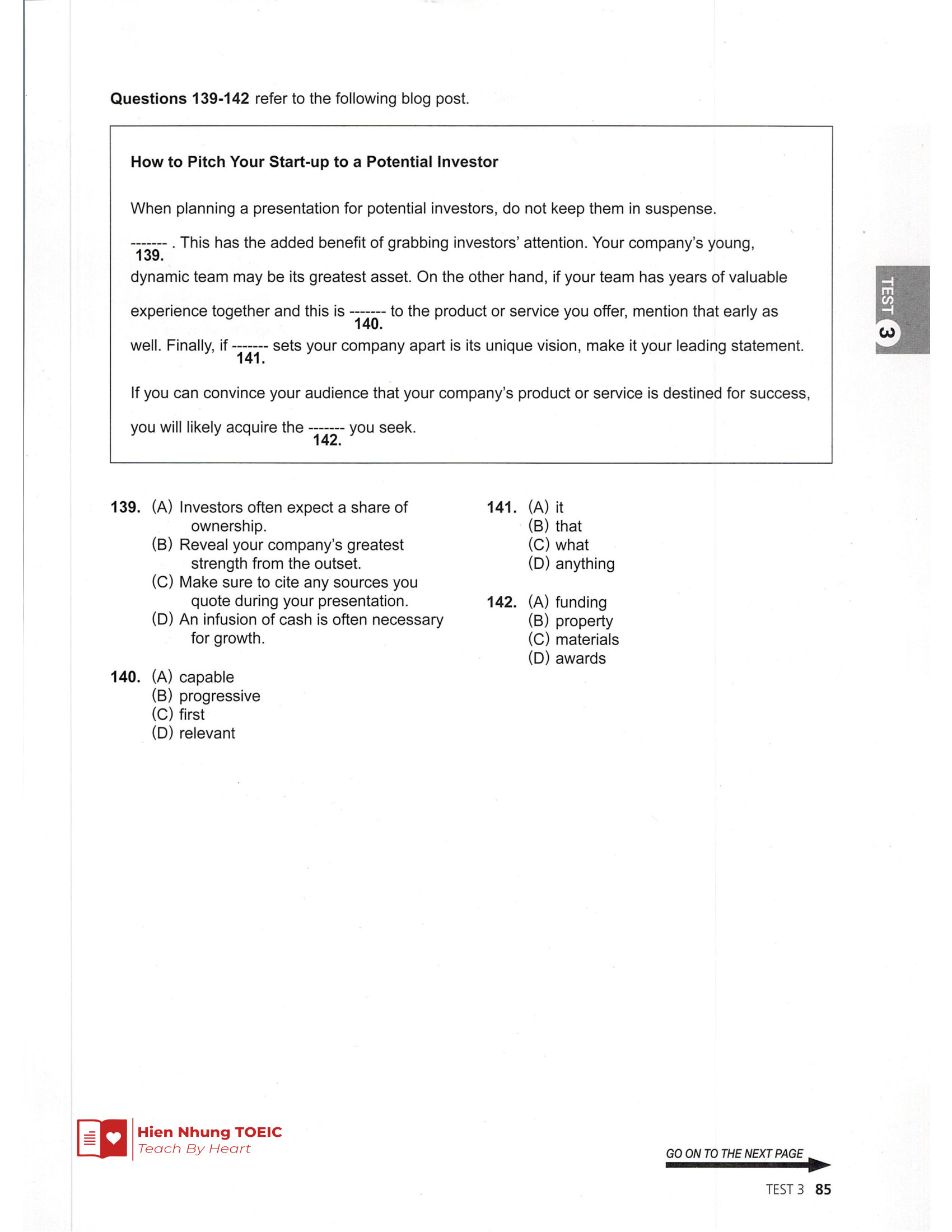 Đề thi thử Tiếng Anh THPT 2026 – Hien Nhung TOEIC