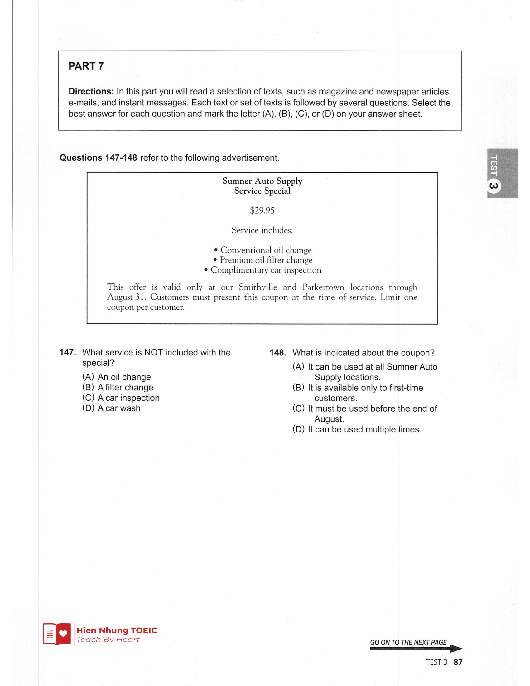 Đề thi thử Tiếng Anh THPT 2026 – Hien Nhung TOEIC