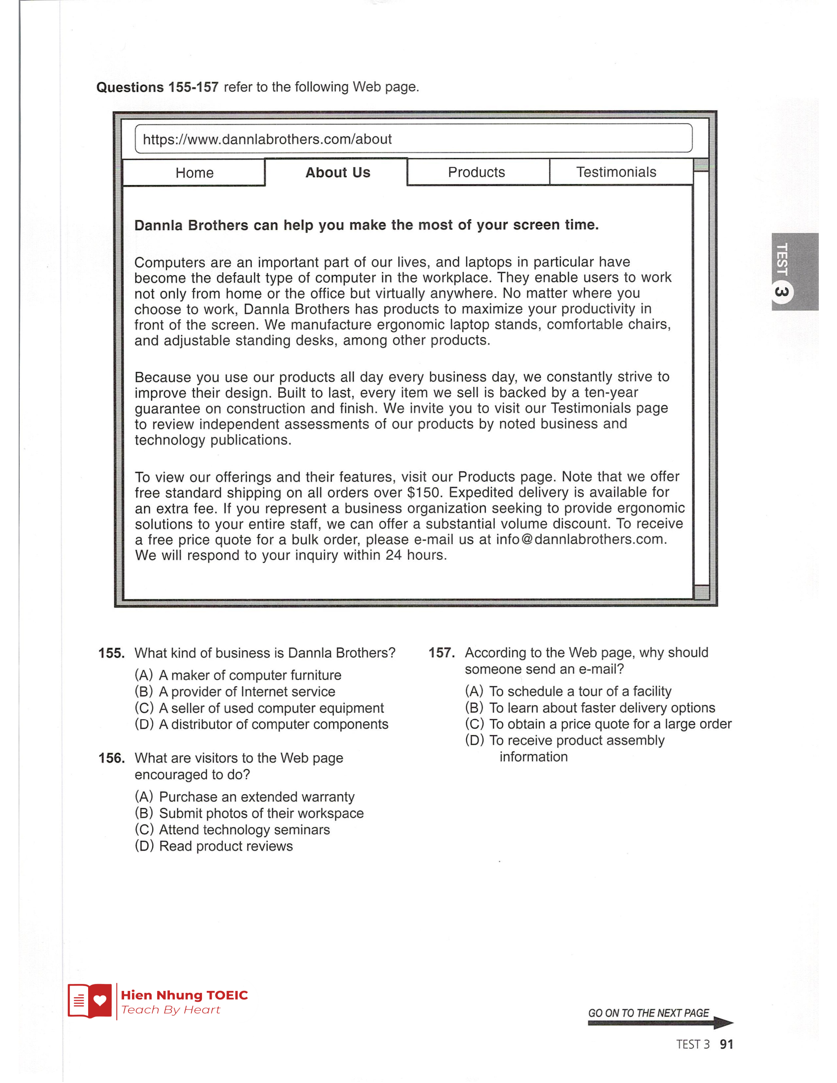 Đề thi thử Tiếng Anh THPT 2026 – Hien Nhung TOEIC