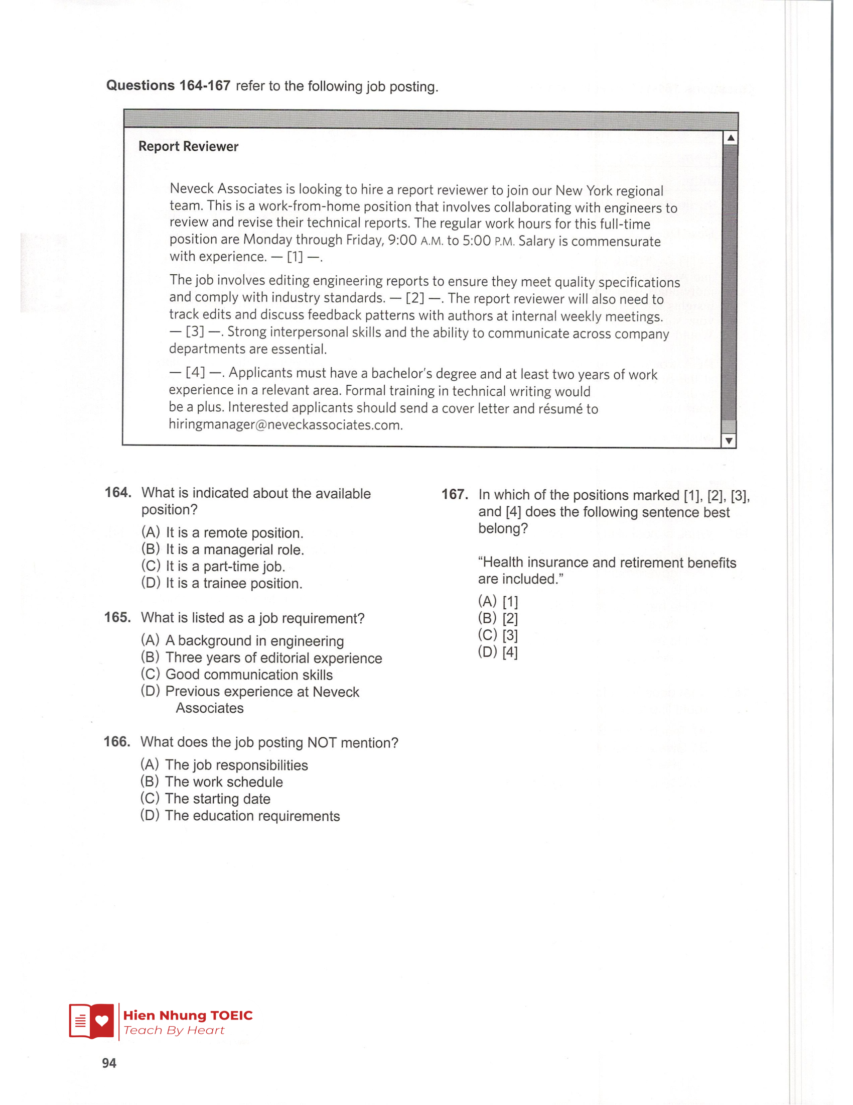 Đề thi thử Tiếng Anh THPT 2026 – Hien Nhung TOEIC