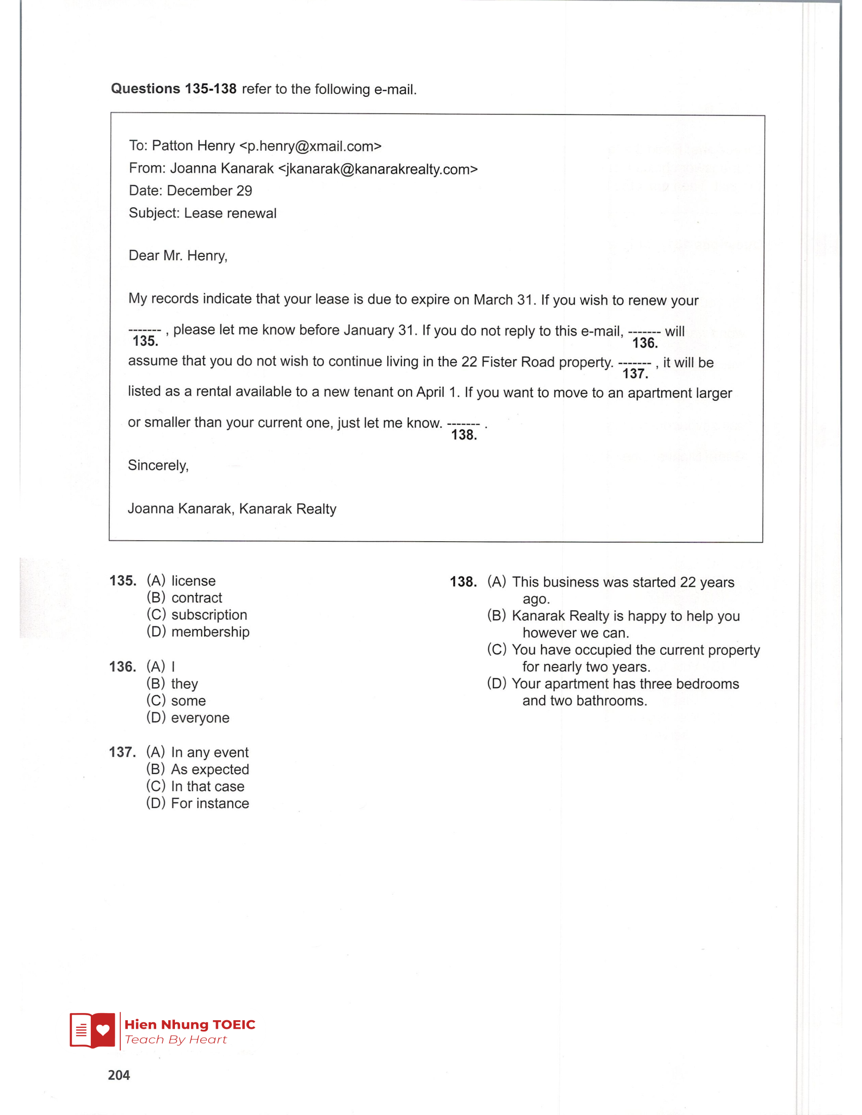 Rc 기출 Test 07 – Mã đề 07