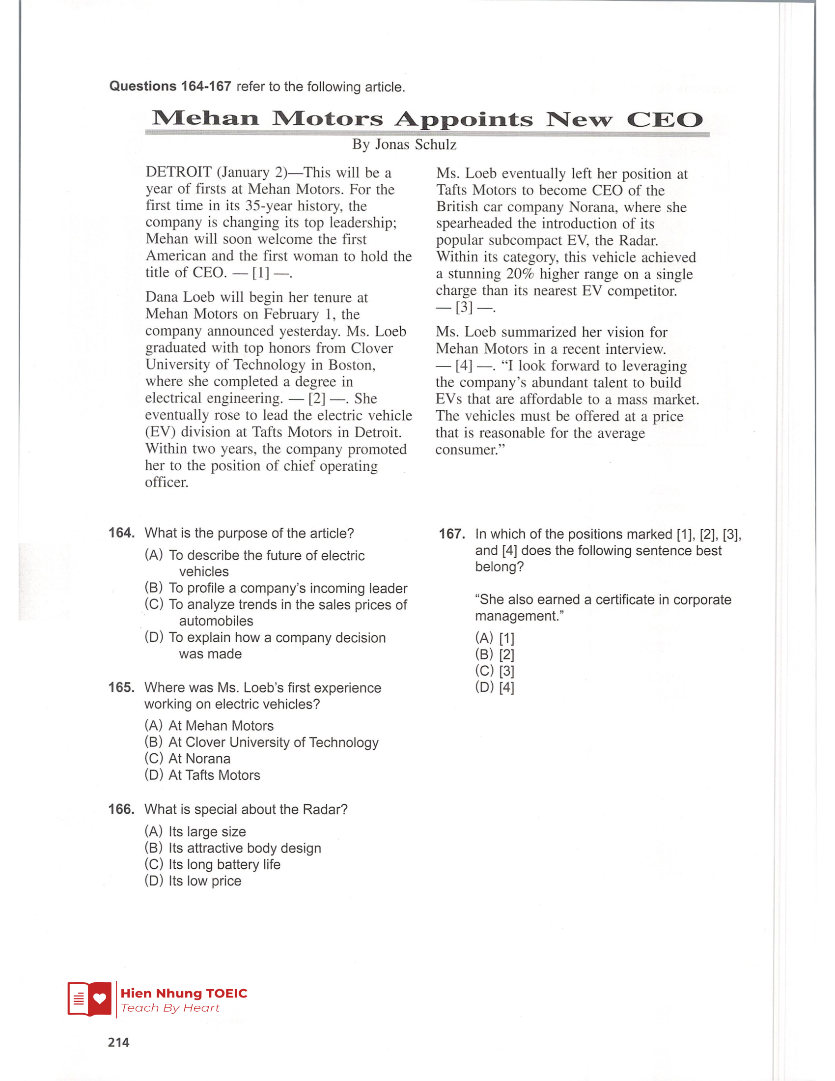 Rc 기출 Test 07 – Mã đề 07