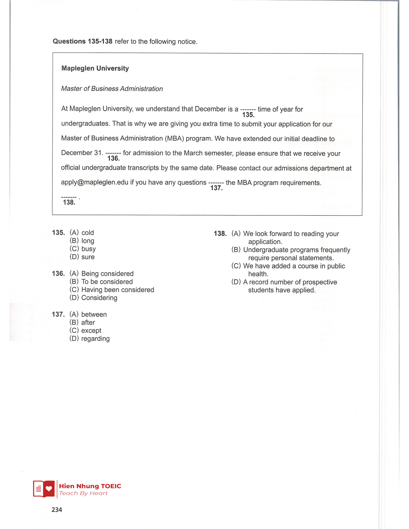 Đề thi thử Tiếng Anh THPT 2026 – Hien Nhung TOEIC