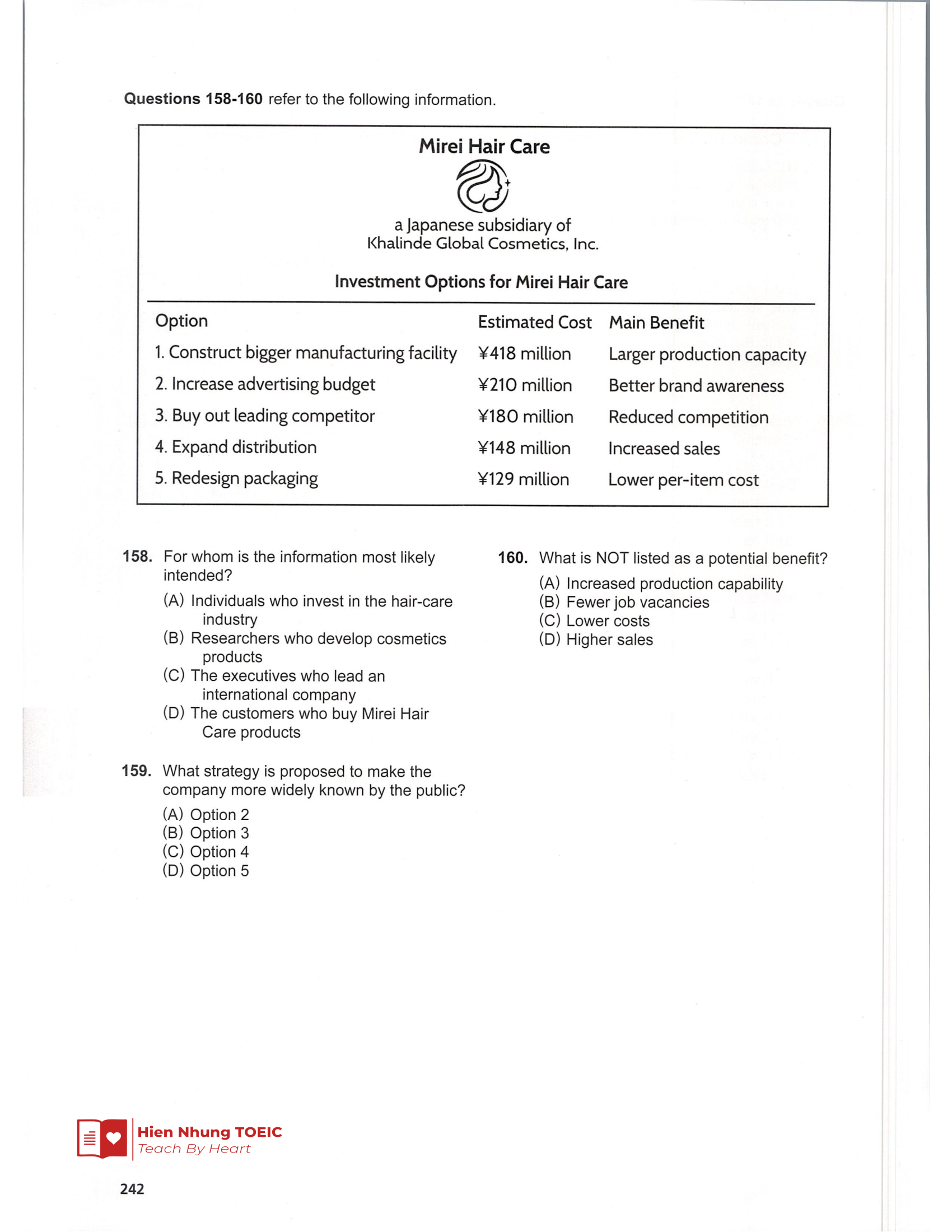 Đề thi thử Tiếng Anh THPT 2026 – Hien Nhung TOEIC