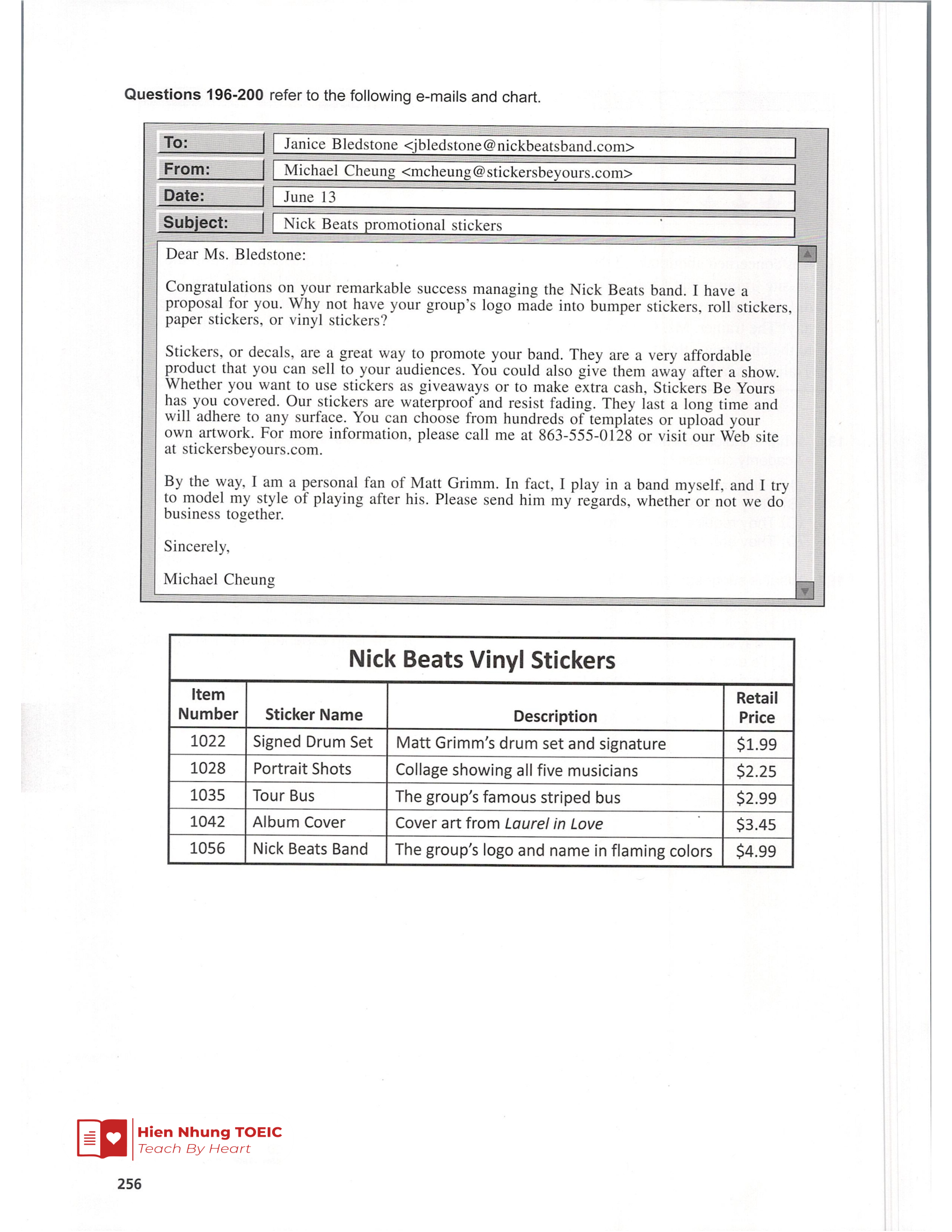 Đề thi thử Tiếng Anh THPT 2026 – Hien Nhung TOEIC