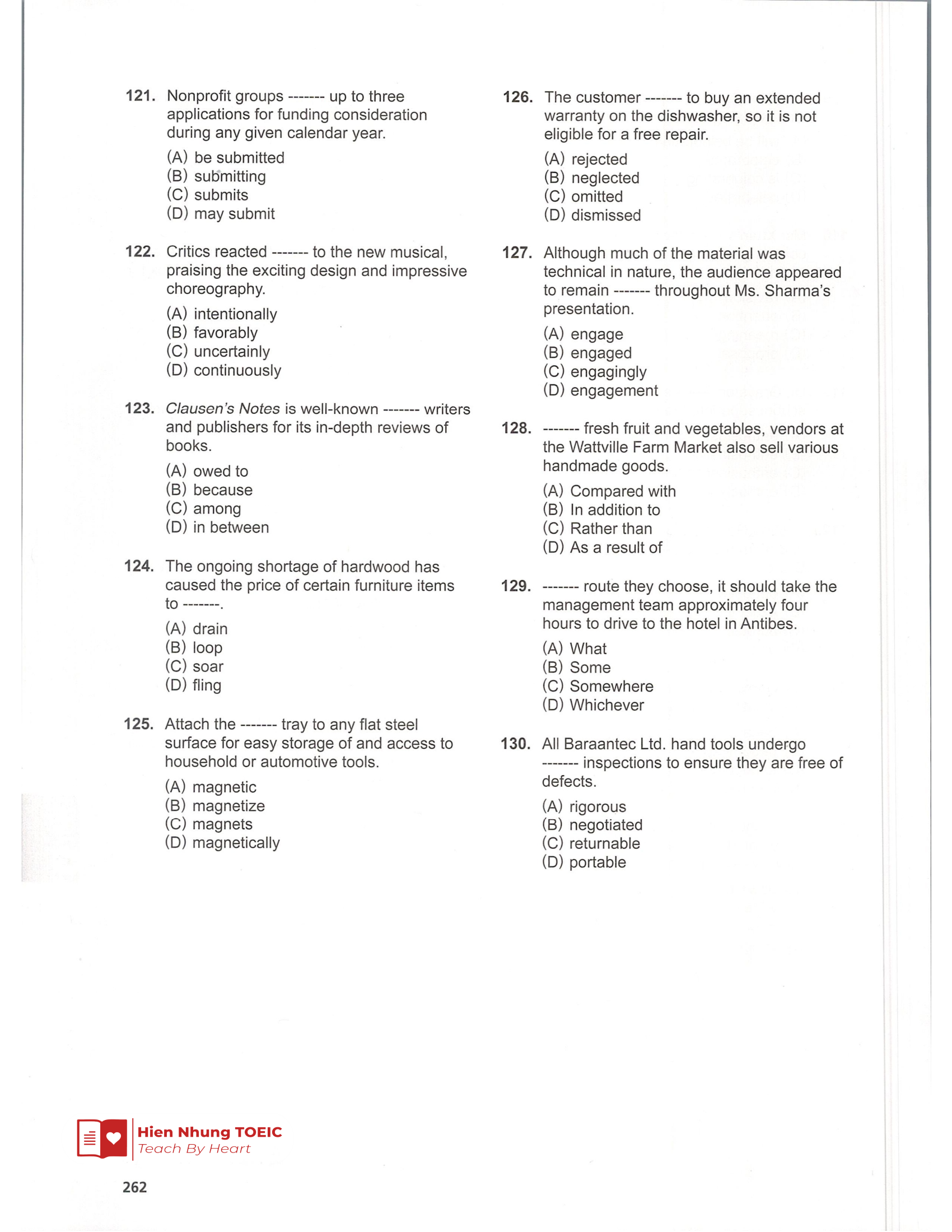Đề thi thử Tiếng Anh THPT 2026 – Hien Nhung TOEIC