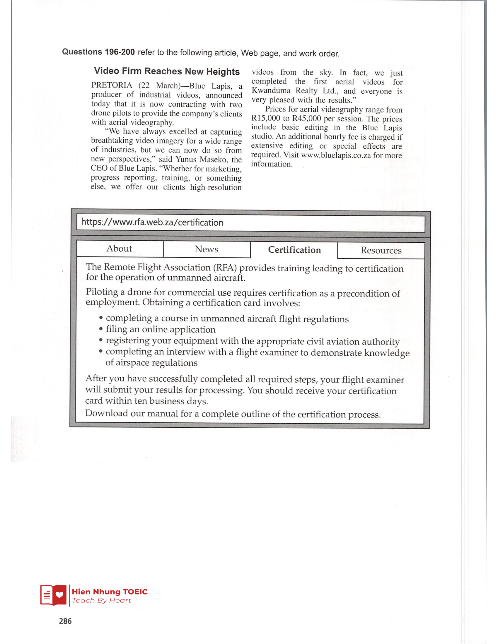 Đề thi thử Tiếng Anh THPT 2026 – Hien Nhung TOEIC