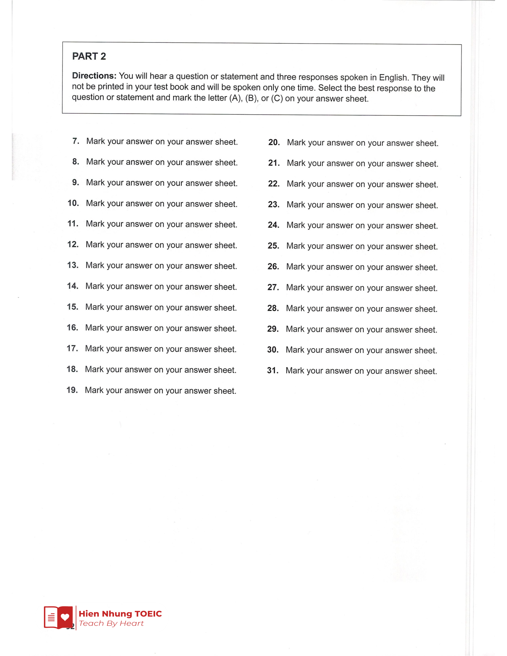 Lc 기출 Test 03