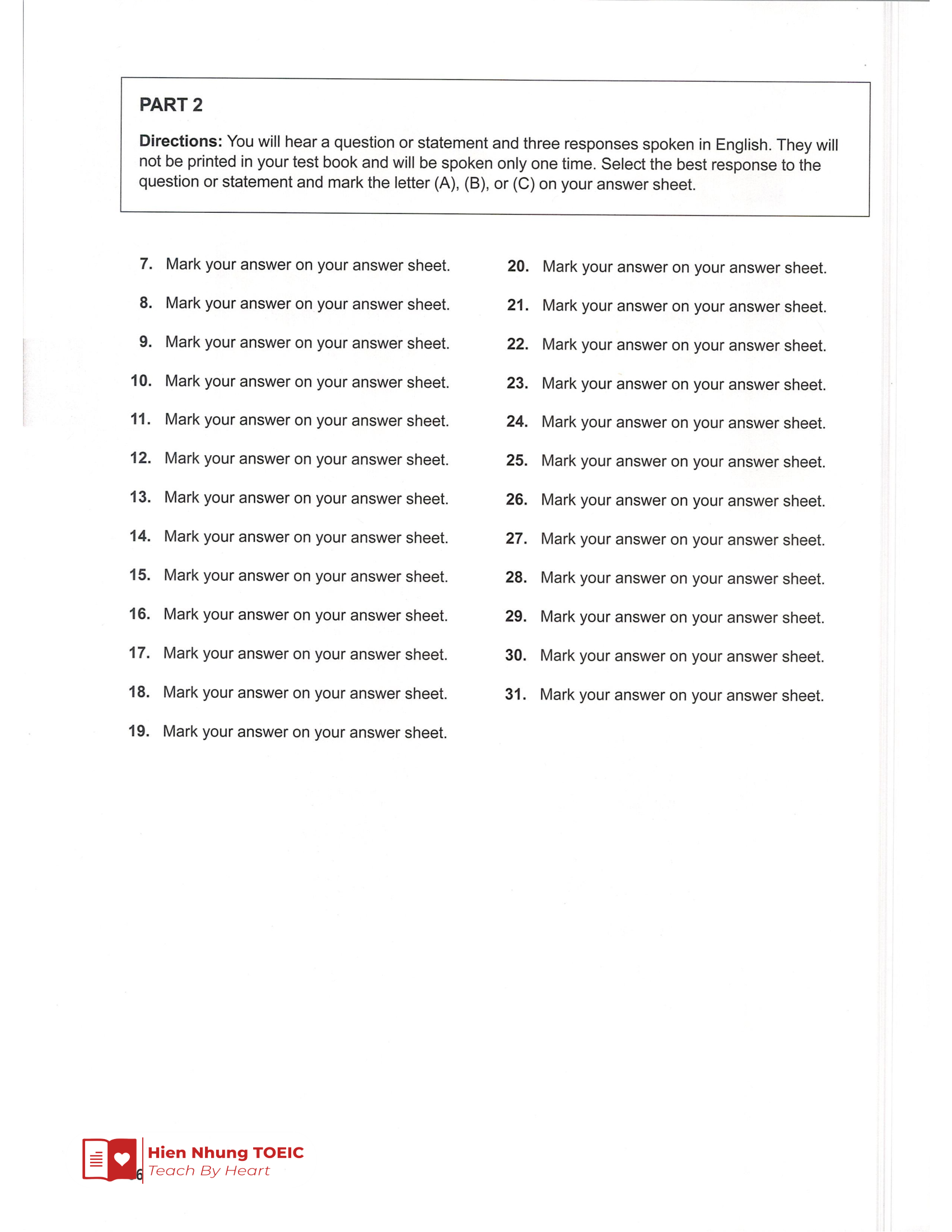Lc 기출 Test 04