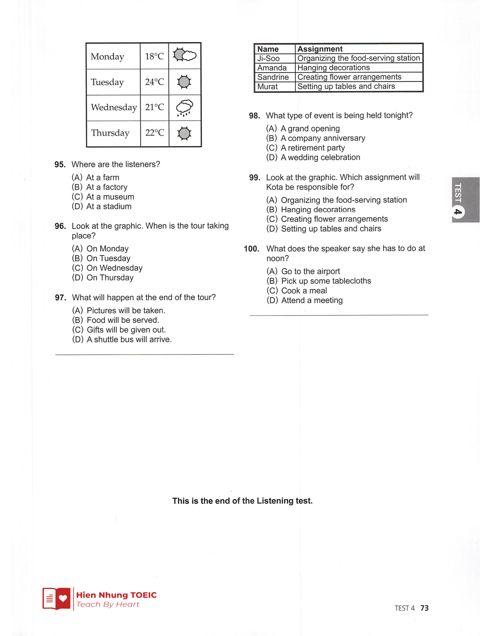 Lc 기출 Test 04