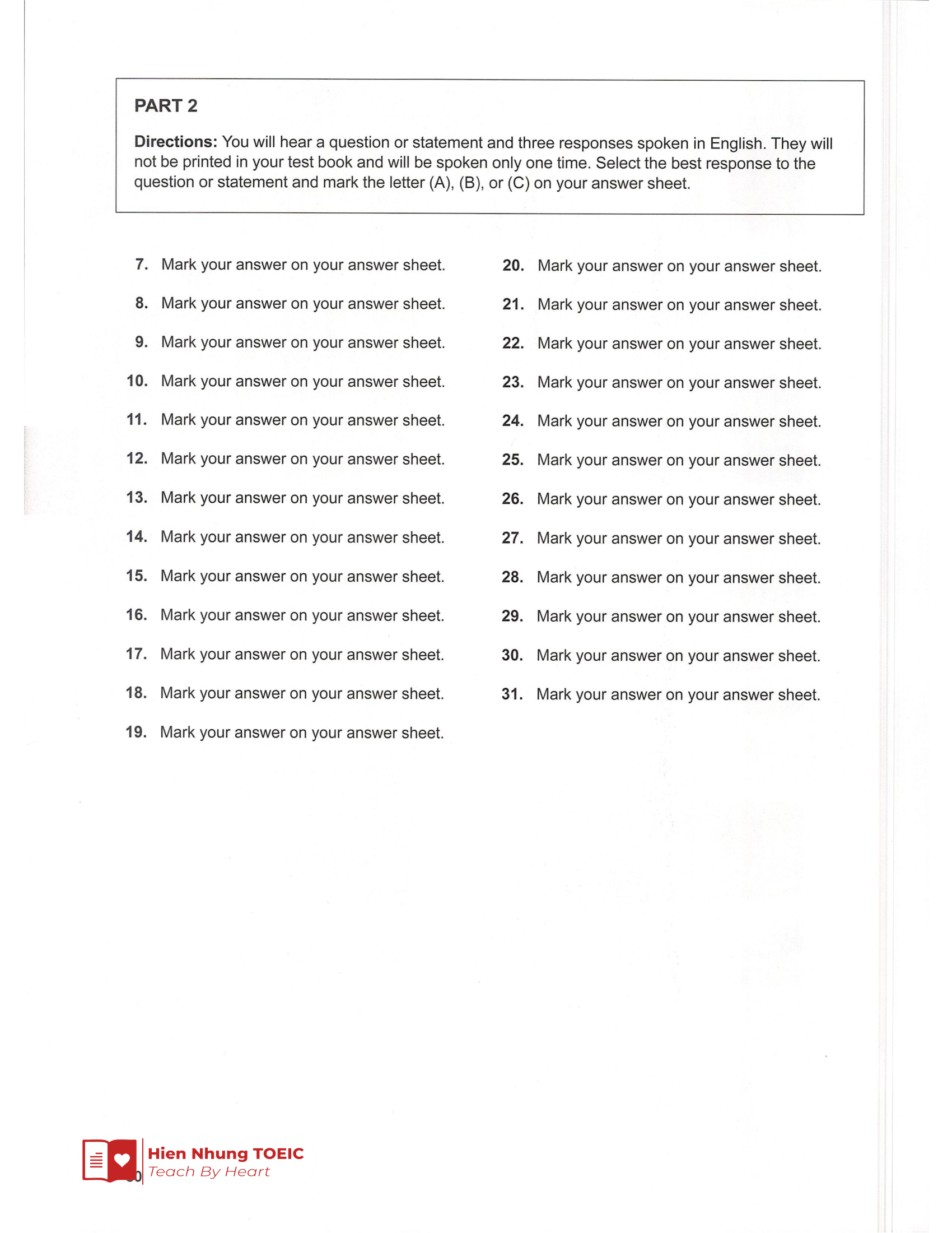 Lc 기출 Test 05
