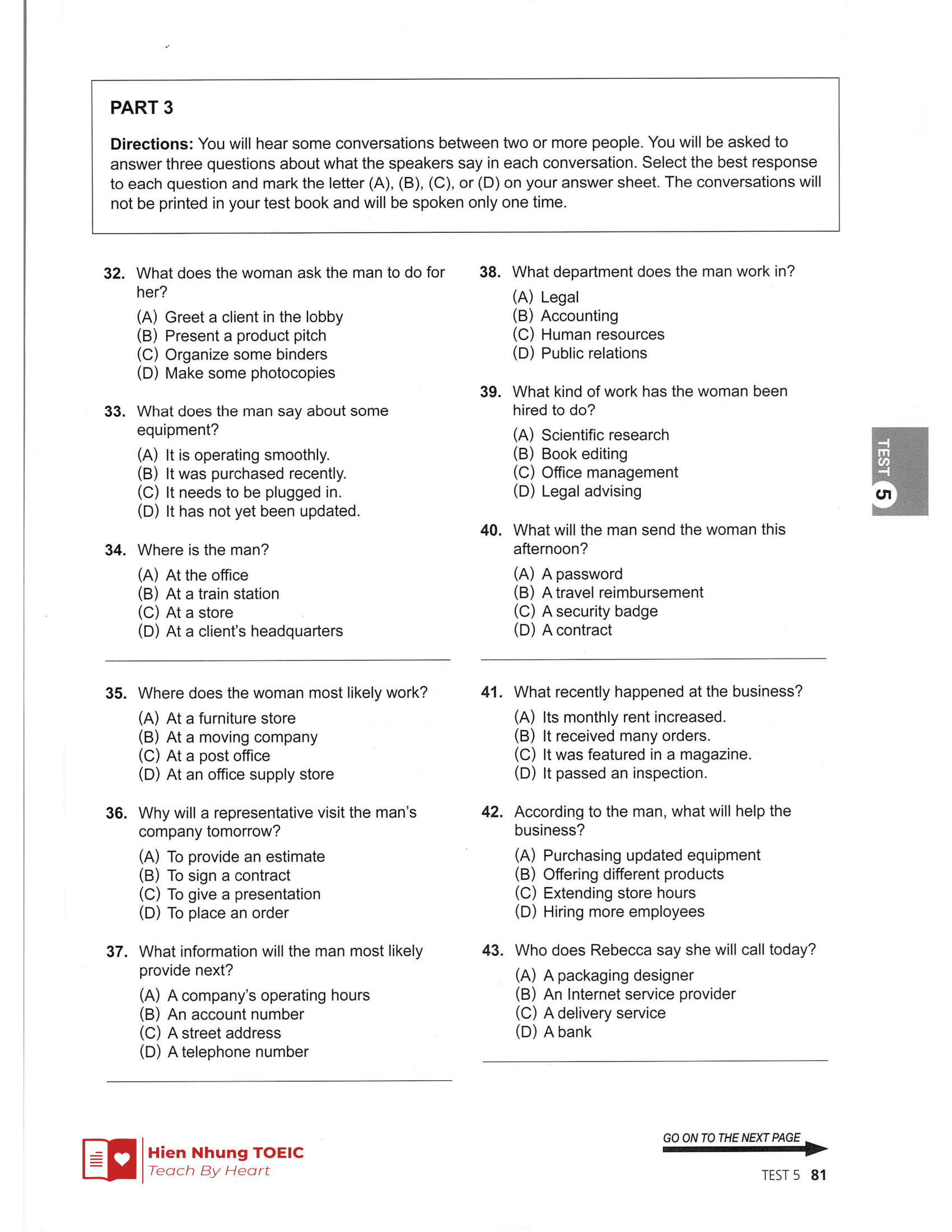 Lc 기출 Test 05