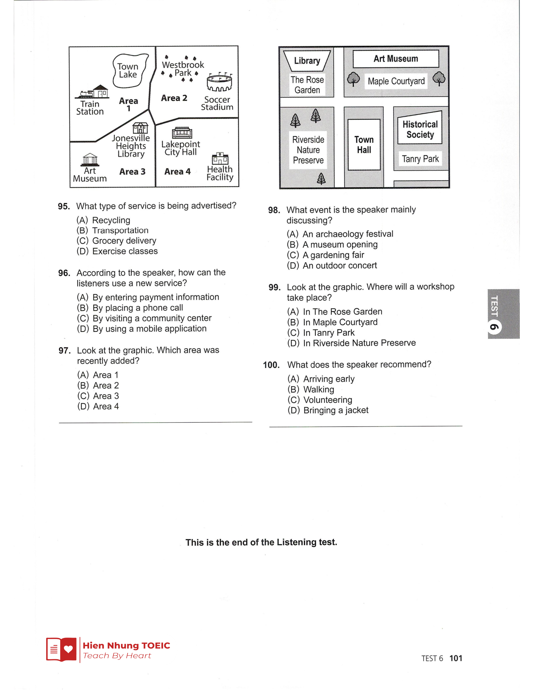 Đề thi thử Tiếng Anh THPT 2026 – Hien Nhung TOEIC