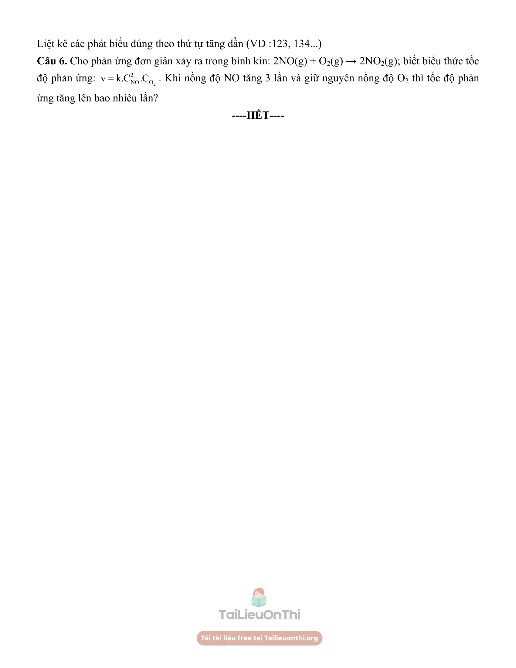 Đề thi thử Hóa Học THPT 2026 – THPT LÊ QUÝ ĐÔN