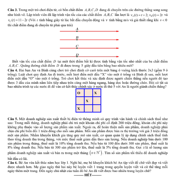 Đề thi thử Toán THPT 2026 – Sở GDĐT Lào Cai