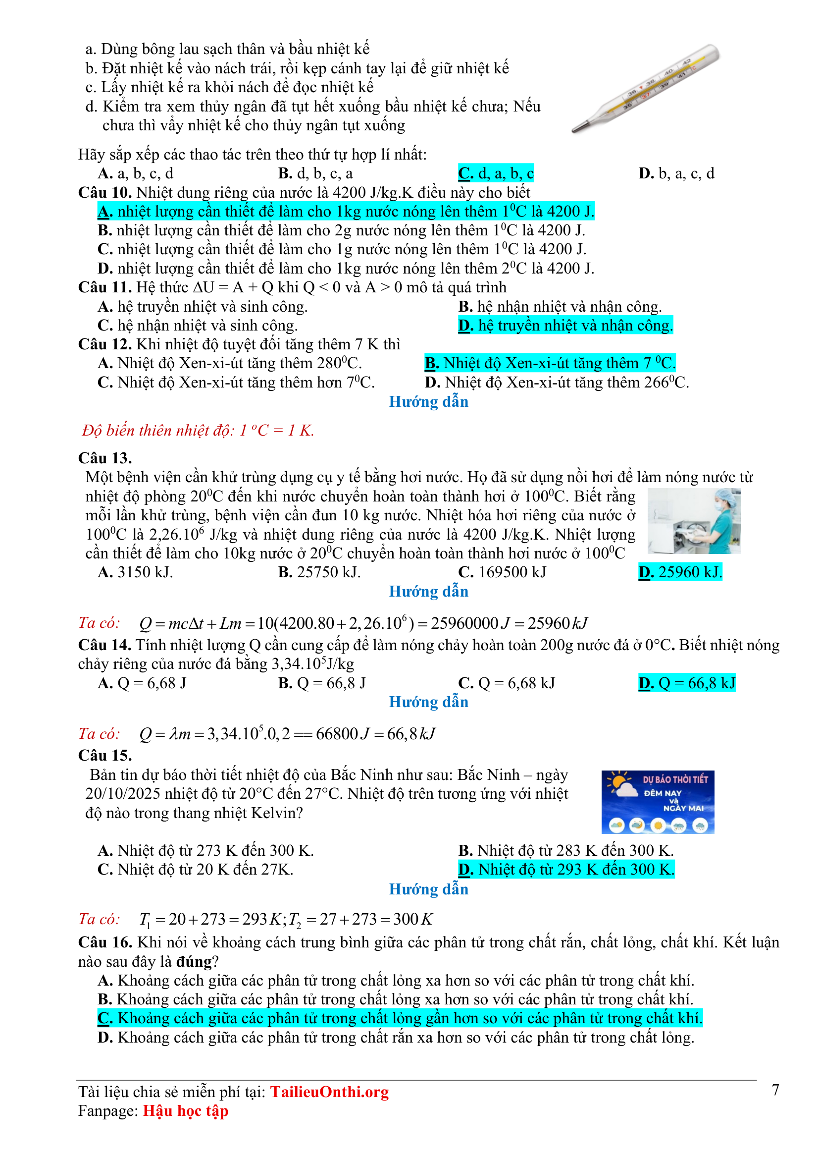 Đề thi thử Vật Lí THPT 2026 – Sở GD&ĐT Bắc Ninh Liên Trường THPT